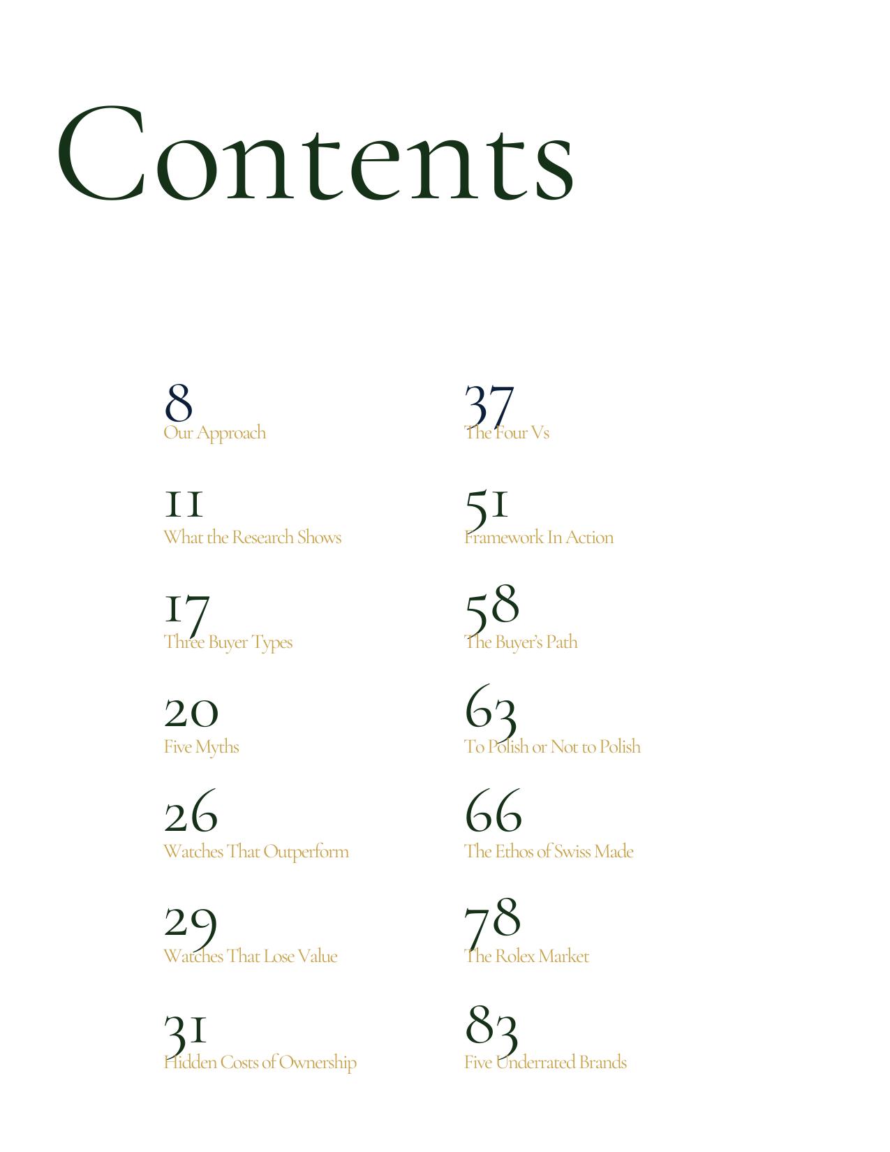 Love or Money Guide — page 7